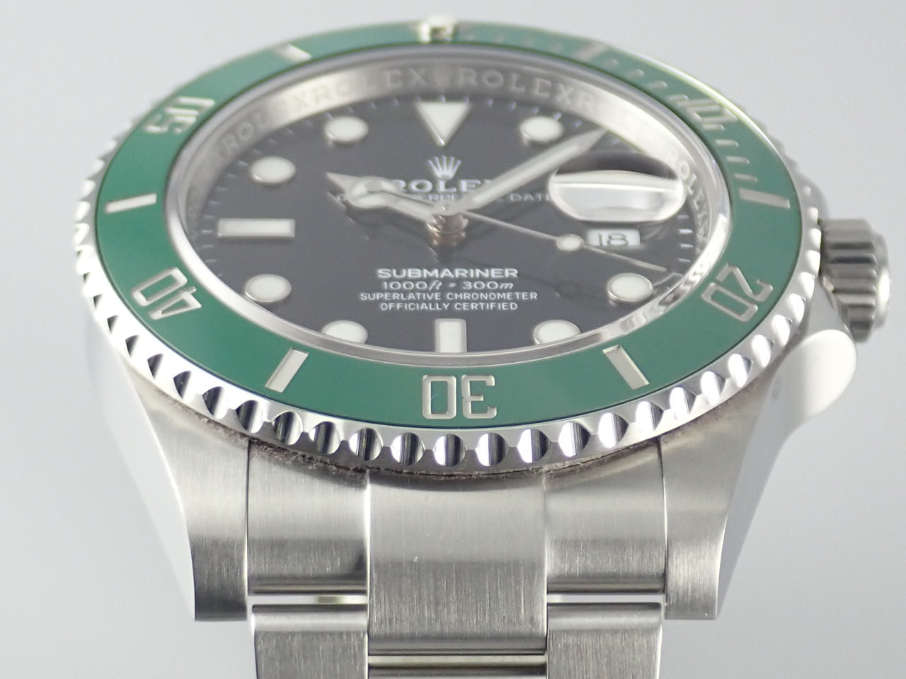 Rolex New Submariner Date Green &lt;Warranty, Box, etc.&gt;