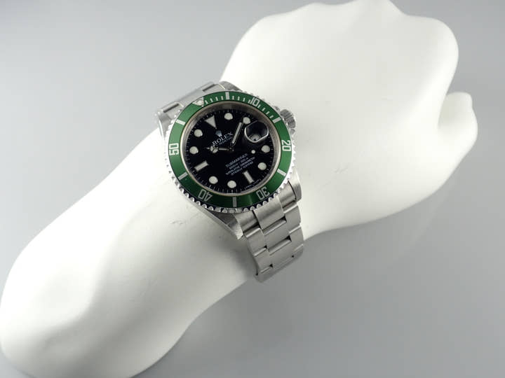 ロレックス サブマリーナー Ref.16610LV ブラック文字盤 中古 submariner-408