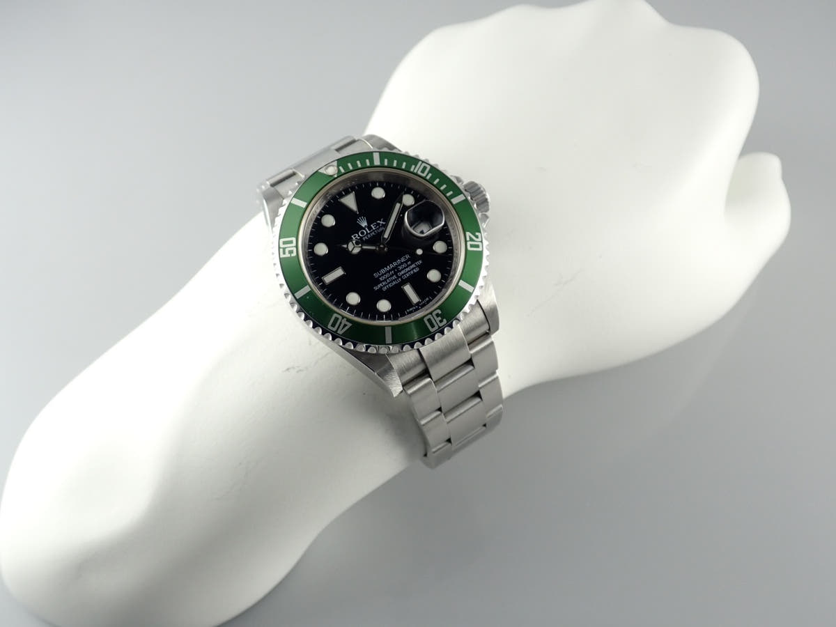 ロレックス サブマリーナー Ref.16610LV ブラック文字盤 中古 submariner-408
