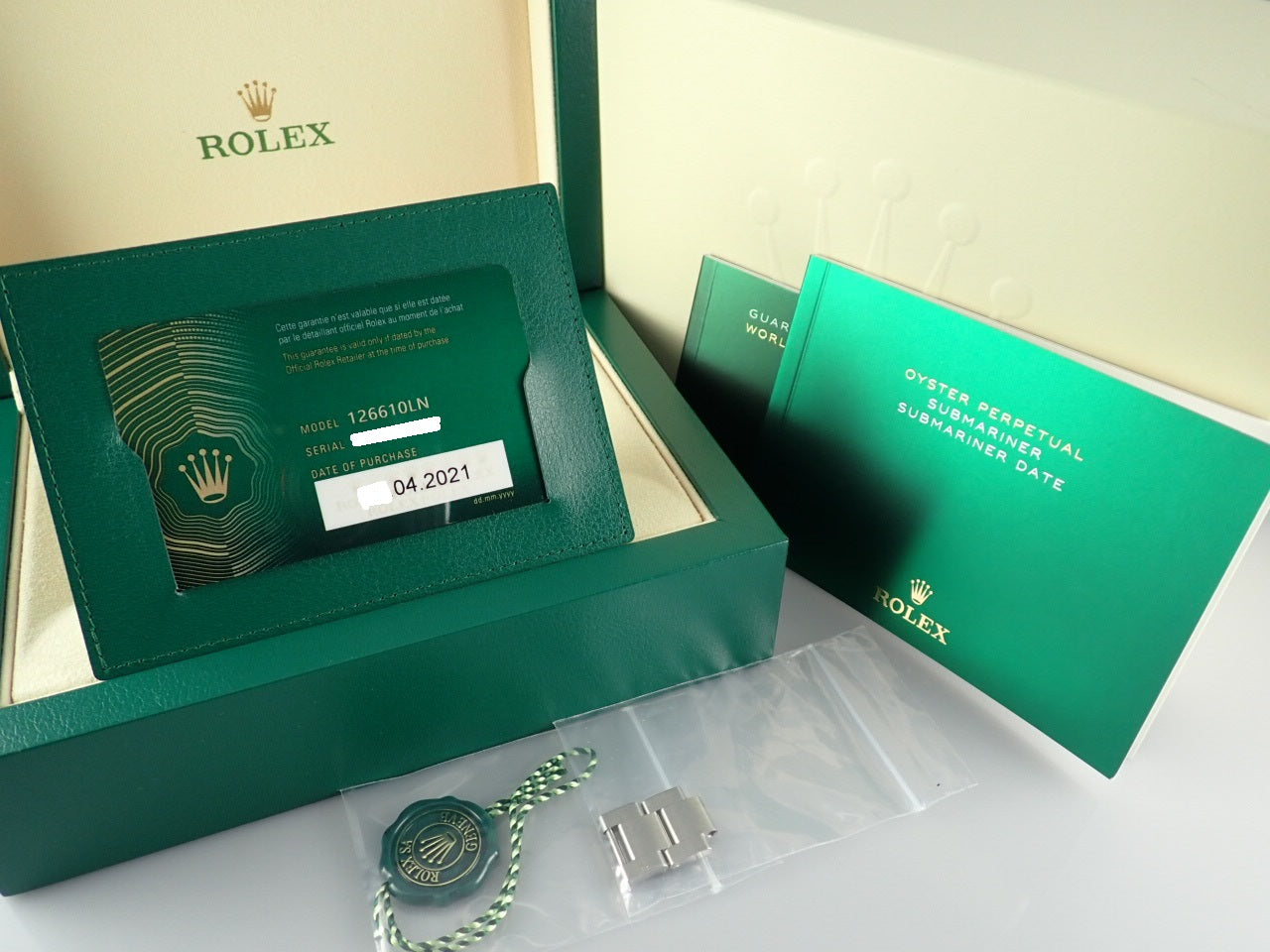 Rolex New Submariner Date [Unused] &lt;Warranty, Box, etc.&gt;