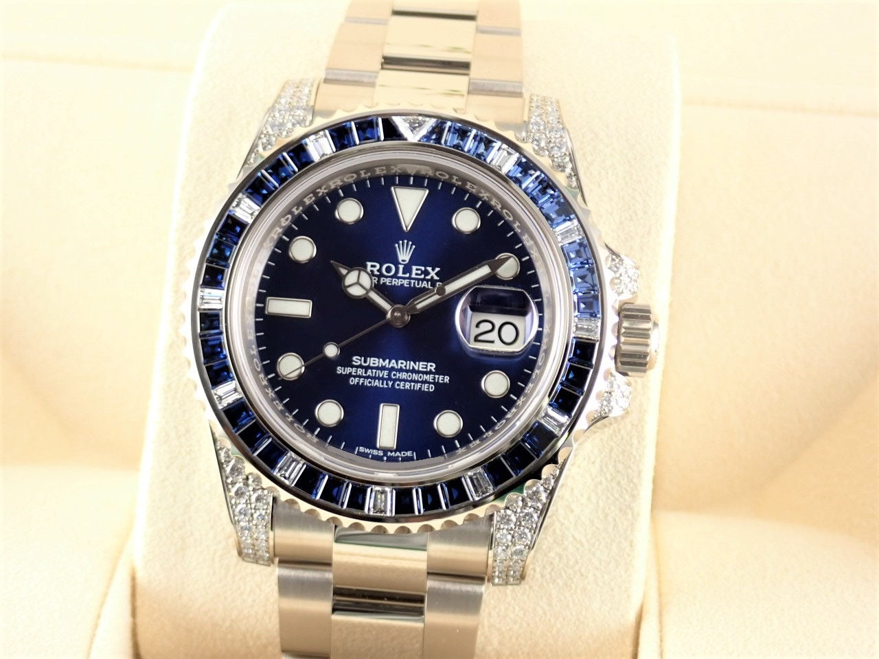 Rolex Submariner Date Blue Sapphire Bezel [Unused] &lt;Warranty, Box, etc.&gt;