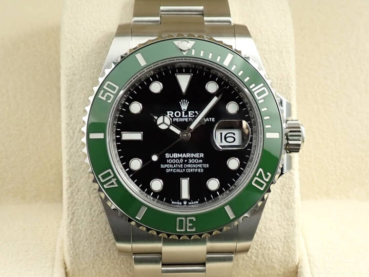 ロレックス サブマリーナー デイト Ref.126610LV ステンレススチール ブラック文字盤