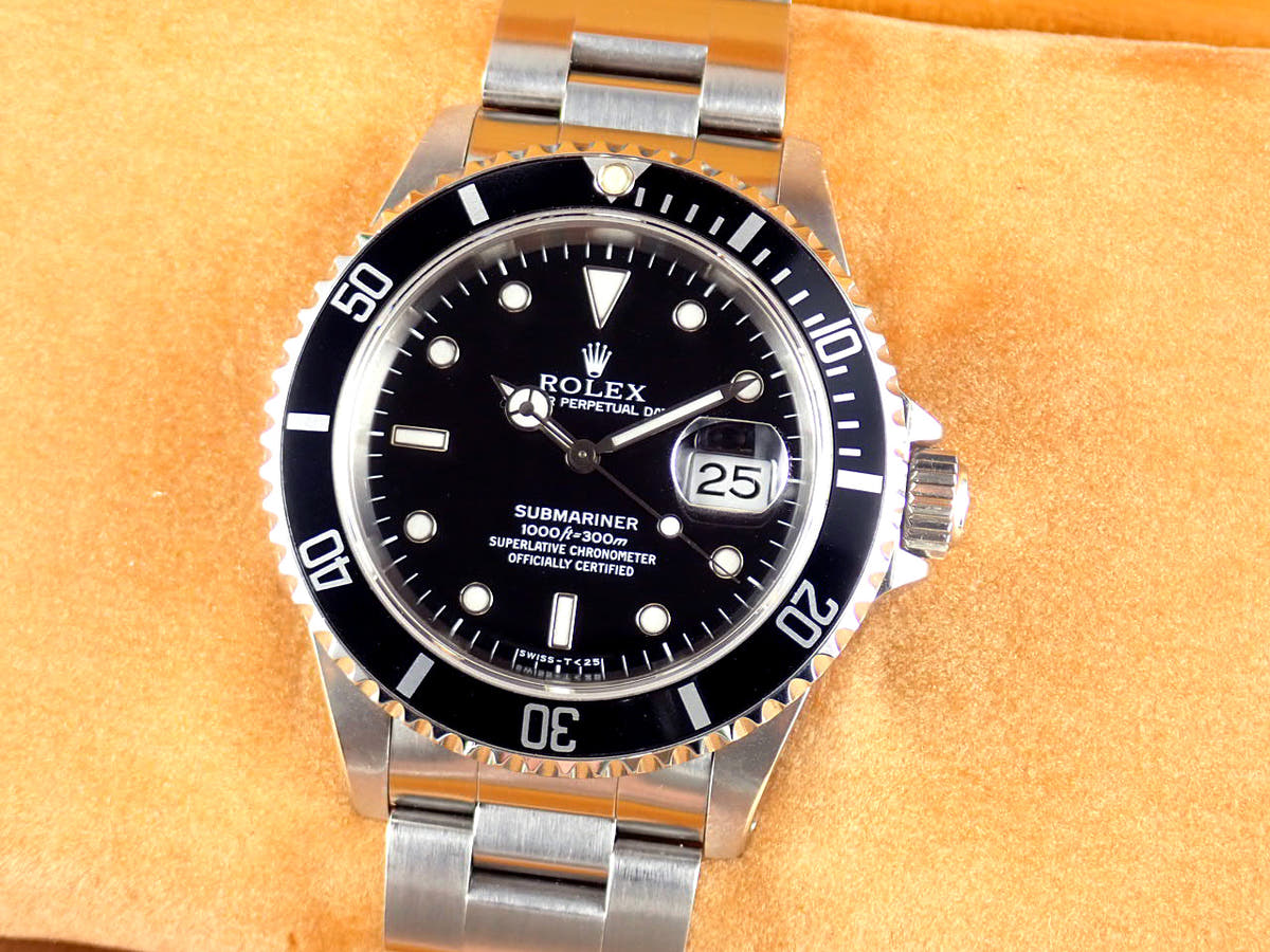 ロレックス サブマリーナー Ref.16610 ブラック文字盤 中古 submariner-411-2