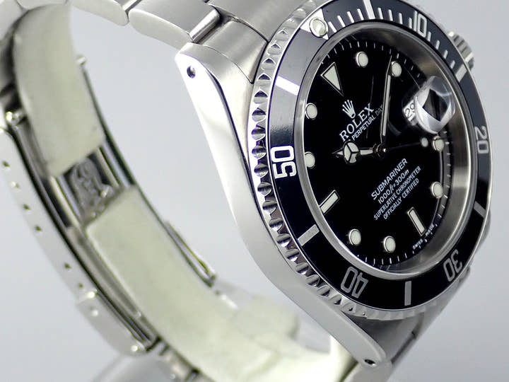 ロレックス サブマリーナー Ref.16610 ブラック文字盤 中古 submariner-412