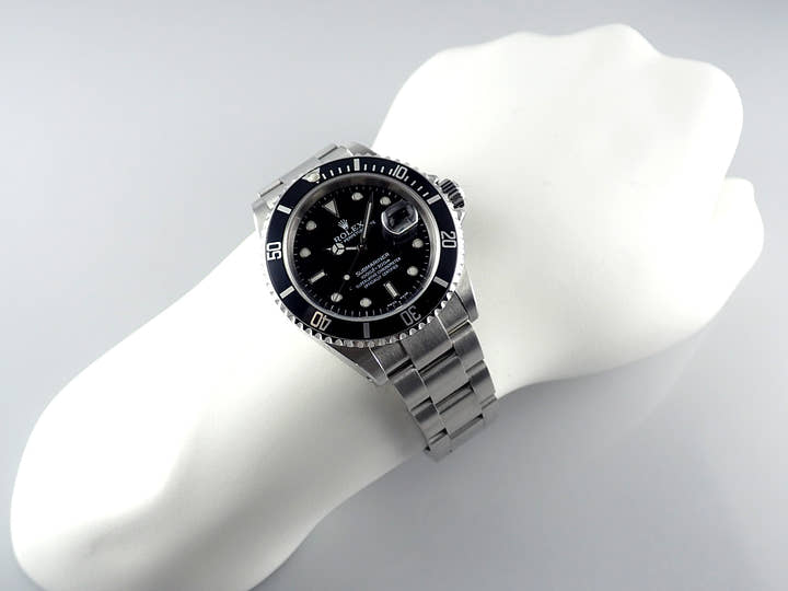 ロレックス サブマリーナー Ref.16610 ブラック文字盤 中古 submariner-412