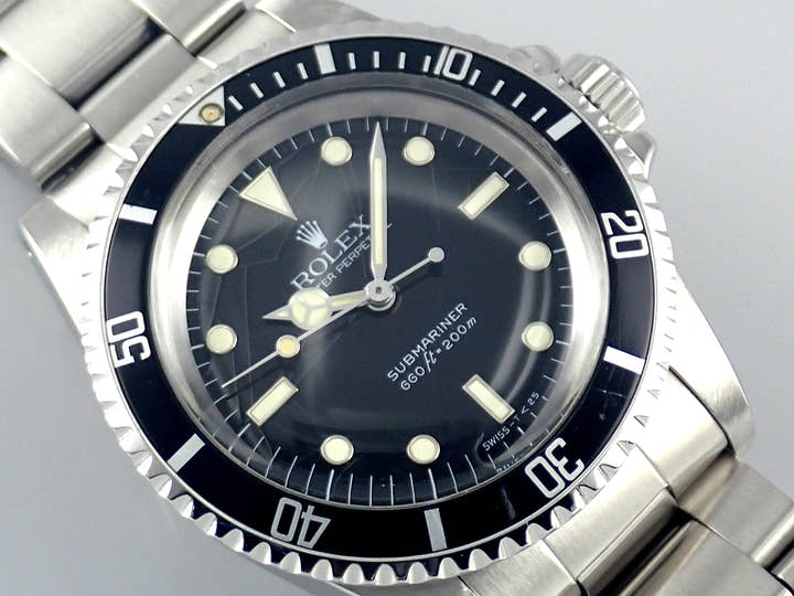 ロレックス サブマリーナー Ref.5513 ブラック文字盤 中古 submariner-413