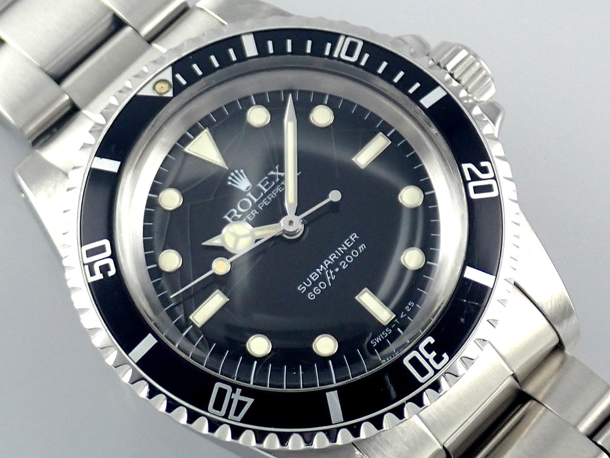 ロレックス サブマリーナー Ref.5513 ブラック文字盤 中古 submariner-413