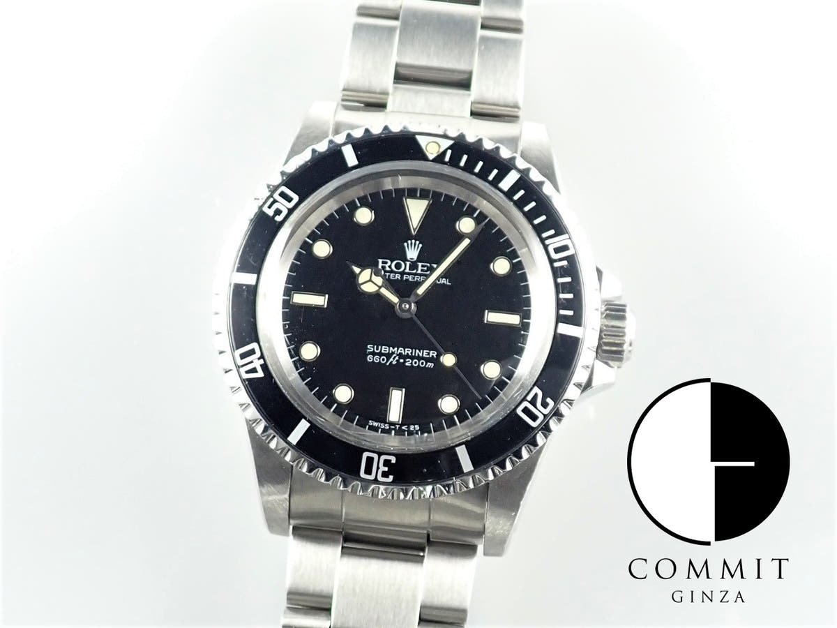 ロレックス サブマリーナー Ref.5513 ブラック文字盤 中古 submariner-413