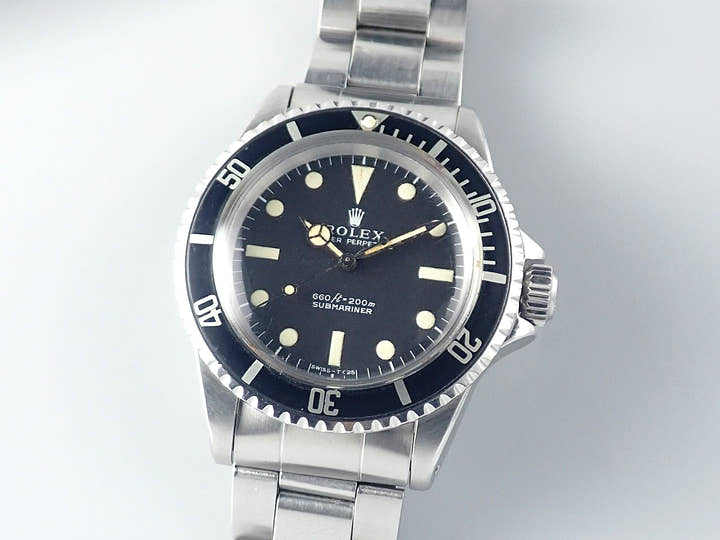 ロレックス サブマリーナー Ref.5513 ブラック文字盤 中古 submariner-415-2