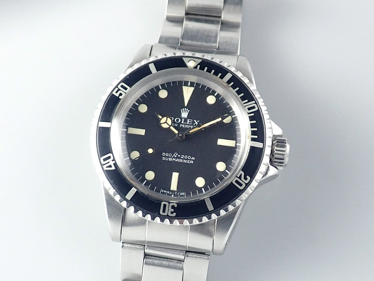 ロレックス サブマリーナー Ref.5513 ブラック文字盤 中古 submariner-415-2