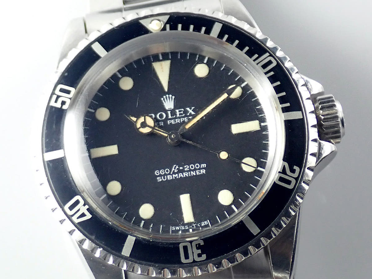 ロレックス サブマリーナー Ref.5513 ブラック文字盤 中古 submariner-415-2