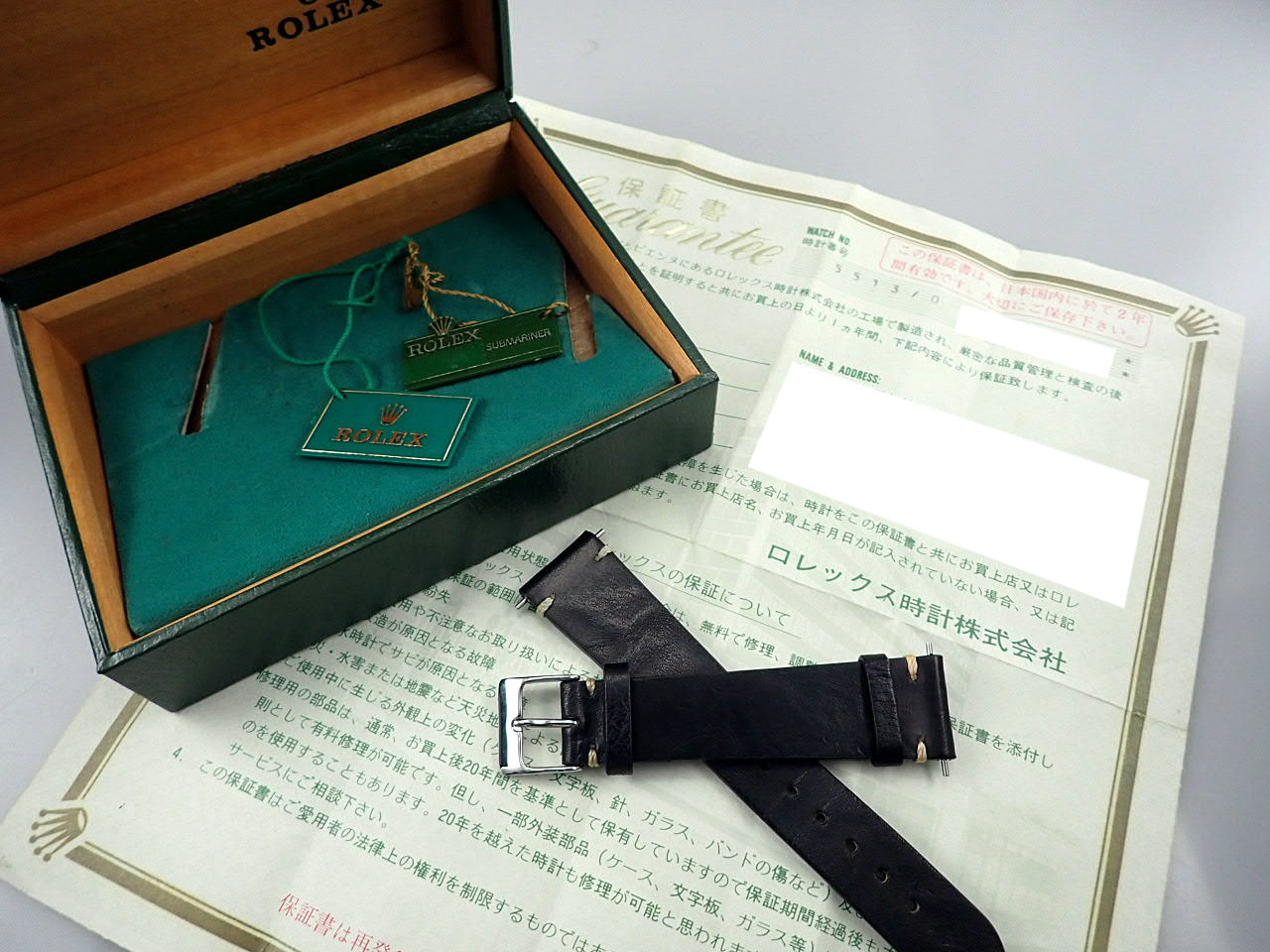 Rolex Submariner &lt;Warranty, Box, etc.&gt;