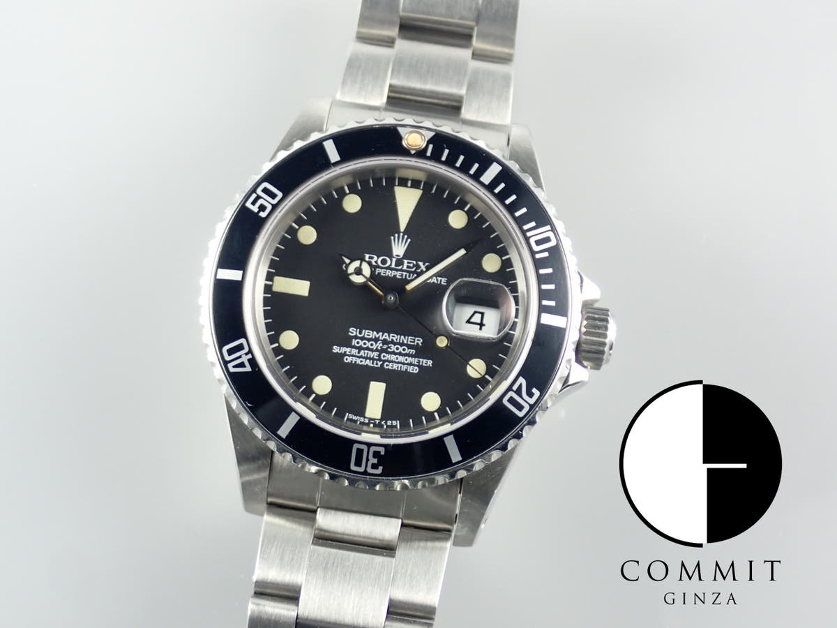 ロレックス サブマリーナー Ref.16800 ブラック文字盤 中古 submariner-417