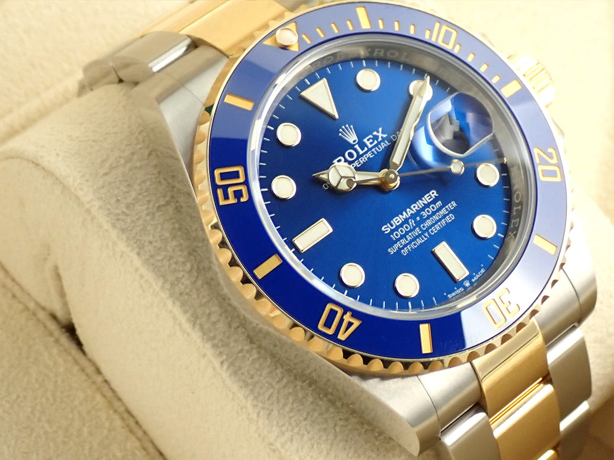 ロレックス サブマリーナー デイト Ref.126613LB ブルー文字盤 中古 U1M81686