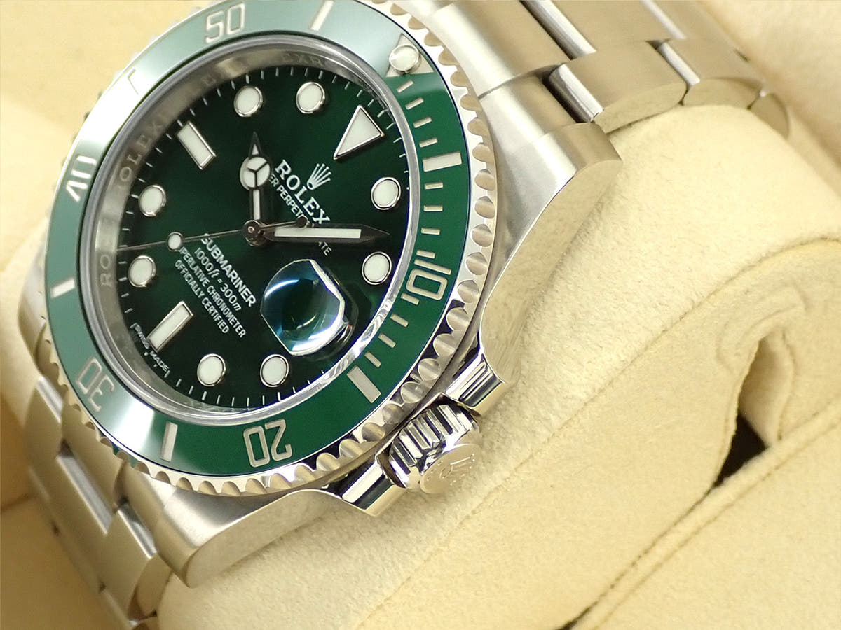 ロレックス サブマリーナー デイト Ref.116610LV グリーン文字盤 中古 A862ZZRR