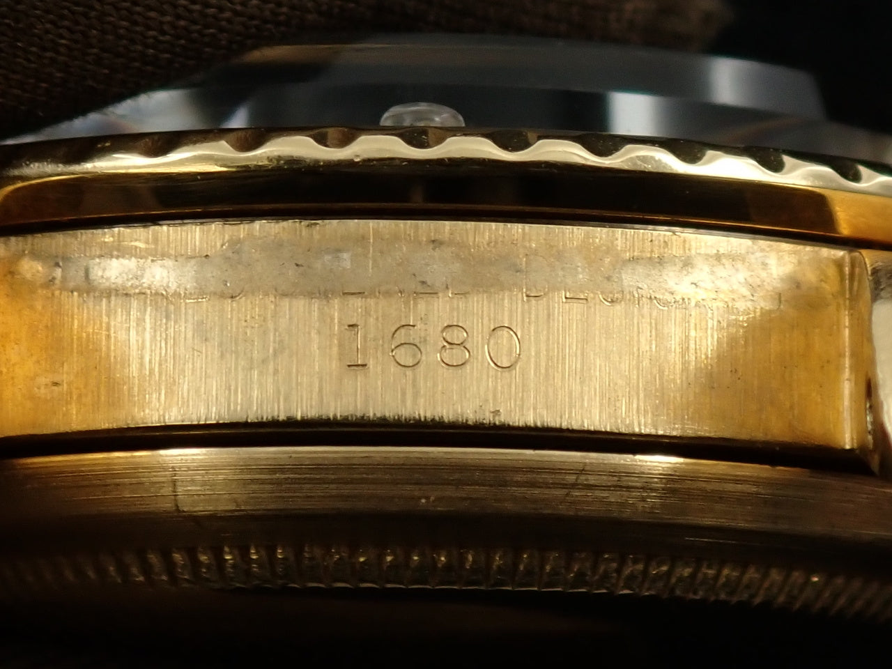 ロレックス サブマリーナー デイト Ref.1680/8 ブラウン文字盤 中古 V58H5Z00