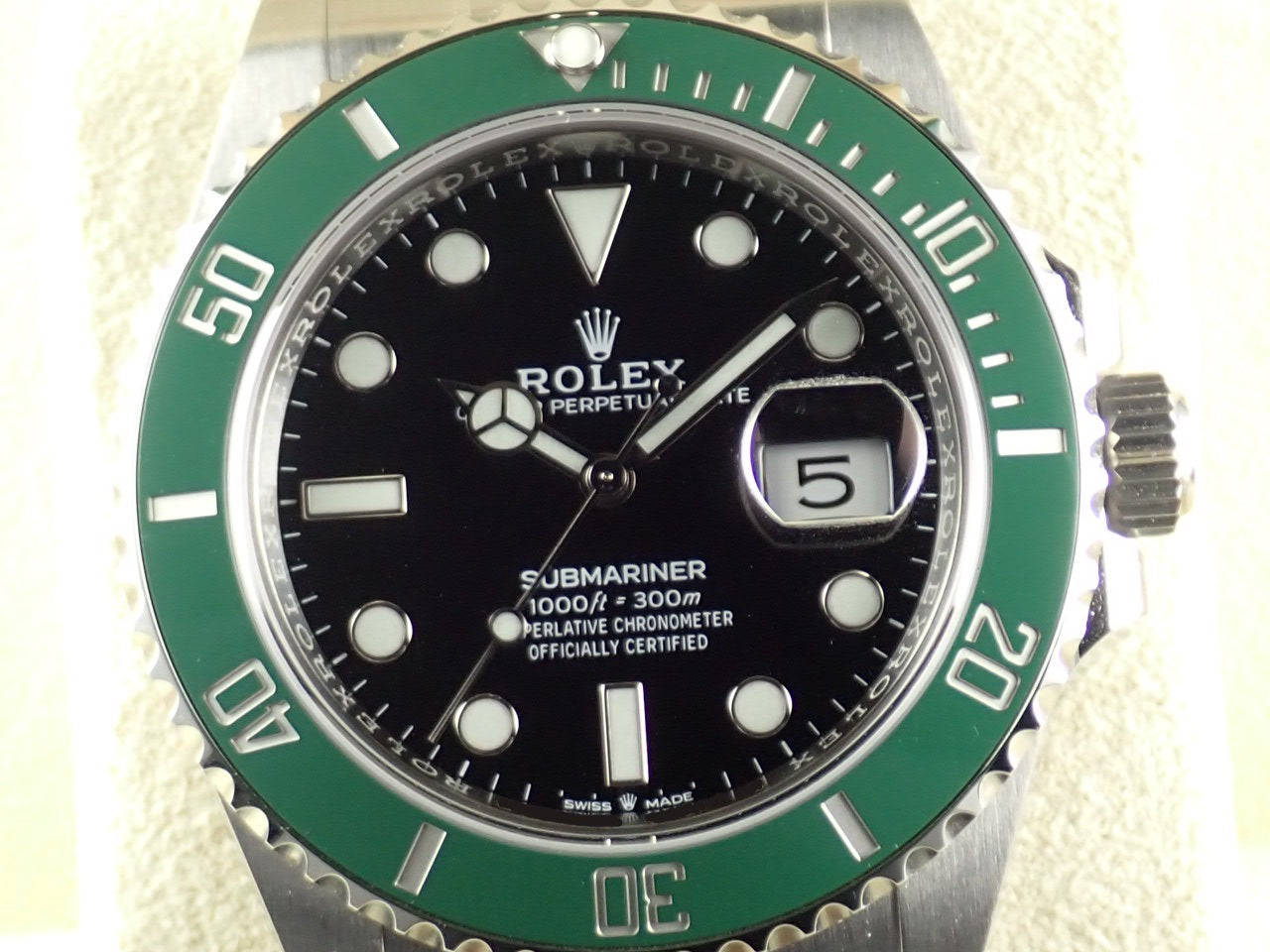 Rolex New Submariner Date Green [Unused] &lt;Warranty, Box, etc.&gt;