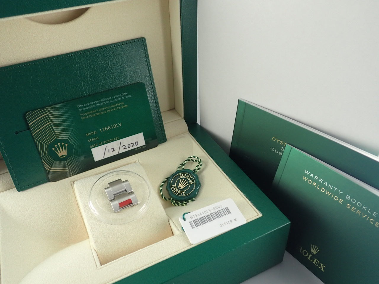 Rolex New Submariner Date Green [Unused] &lt;Warranty, Box, etc.&gt;