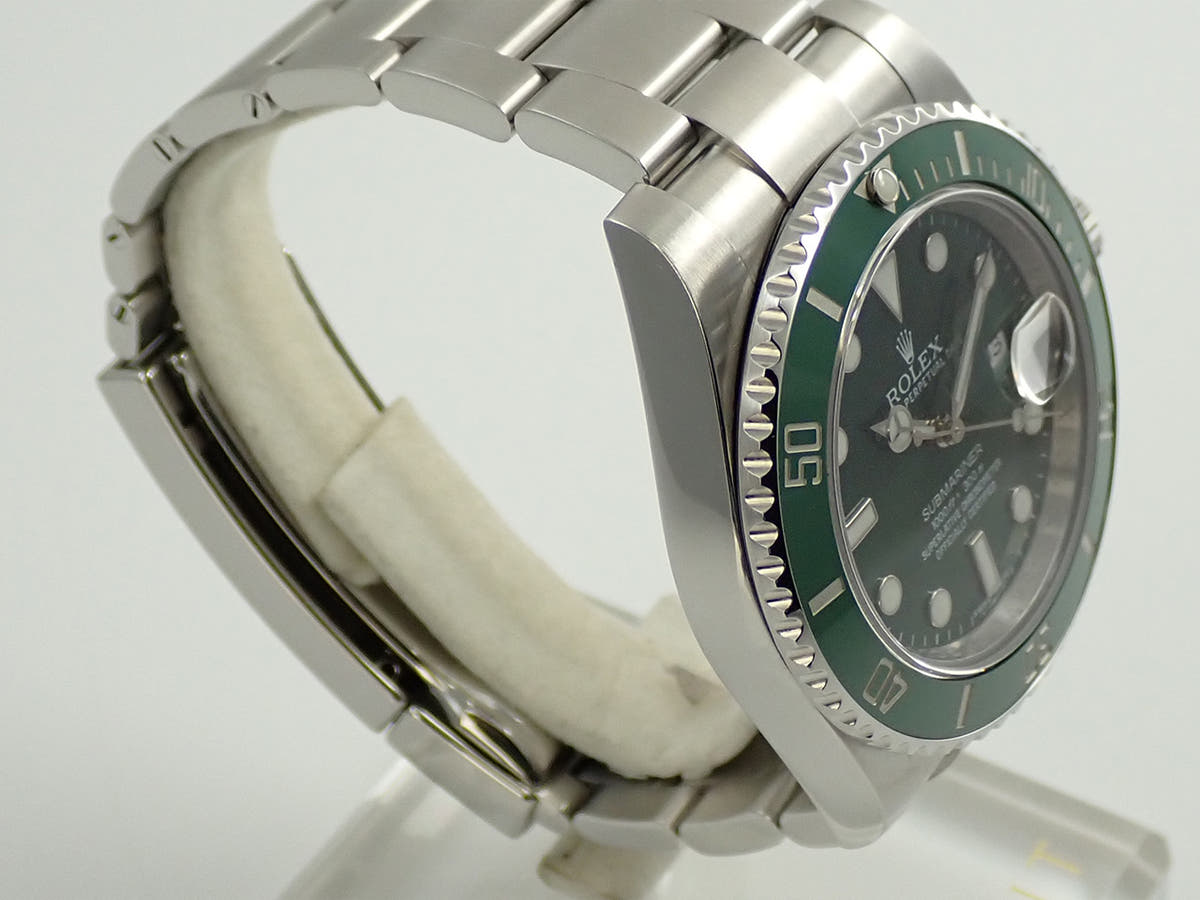 ロレックス サブマリーナー デイト Ref.116610LV グリーン文字盤 中古 14947M95