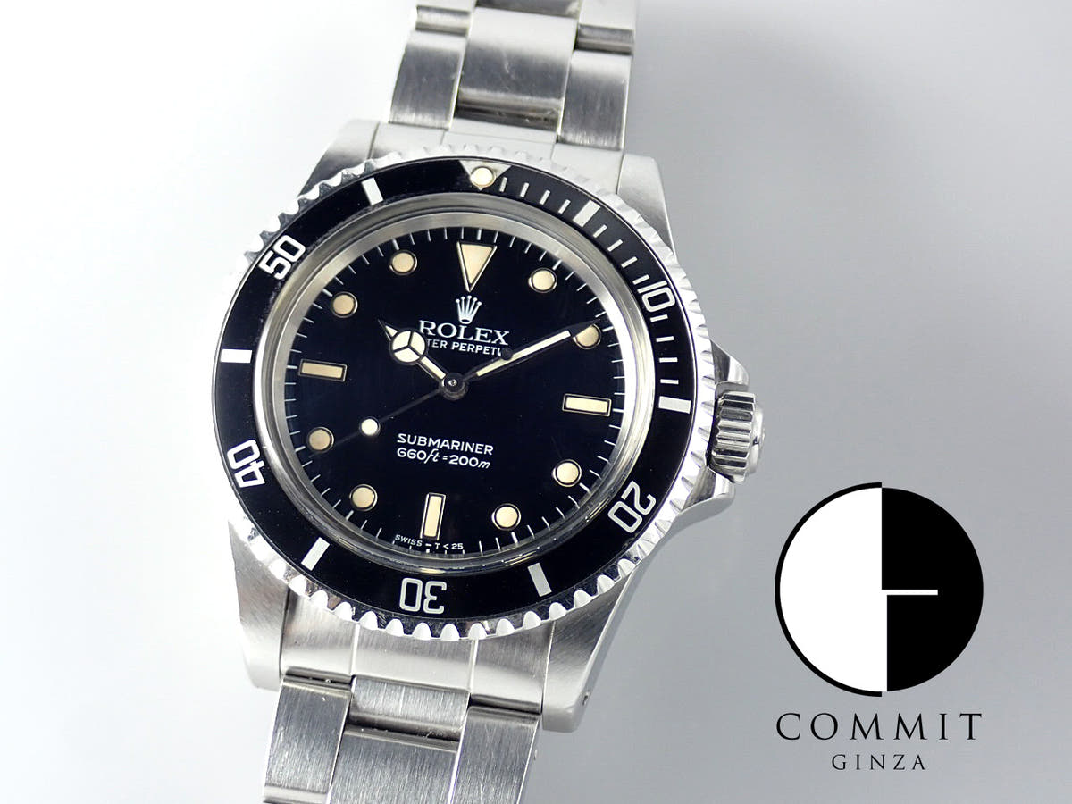 ロレックス サブマリーナー Ref.5513 ブラック文字盤 中古 submariner-422