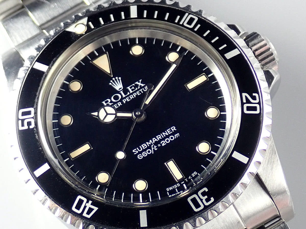 ロレックス サブマリーナー Ref.5513 ブラック文字盤 中古 submariner-422