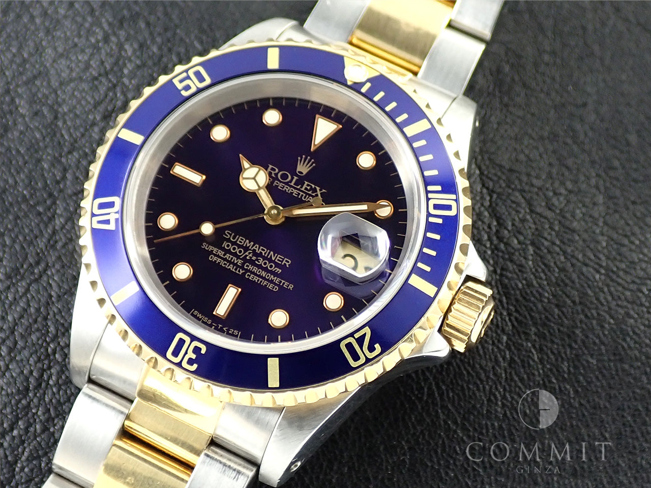 Rolex Submariner Date Ref.16613 SS/YG Blue Dial