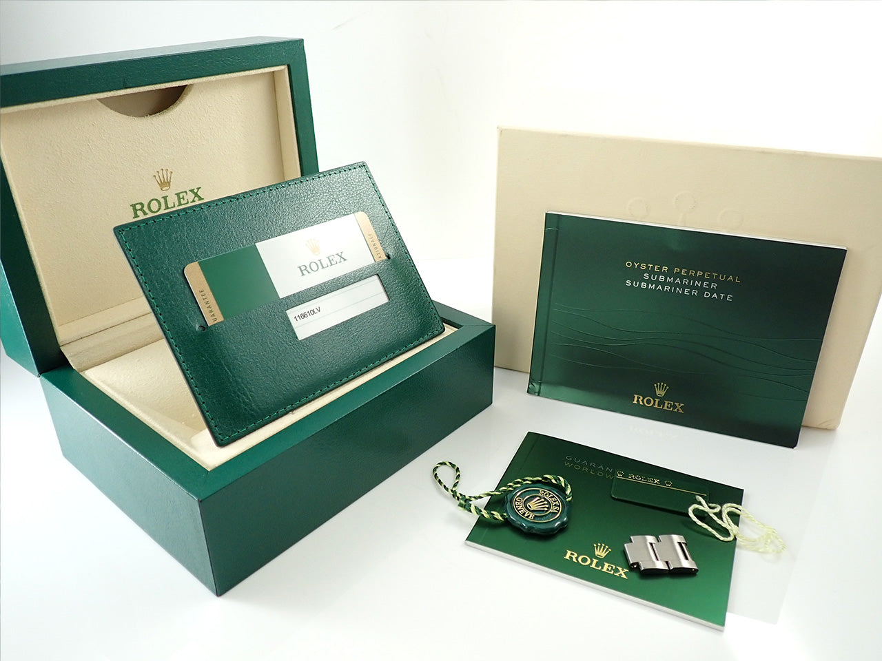 Rolex Submariner Date Ref.116610LV SS Green Dial