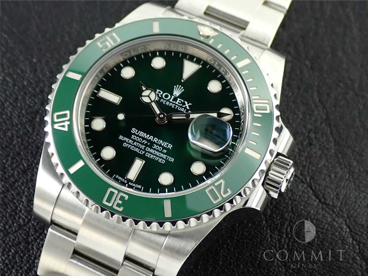 Rolex Submariner Date Ref.116610LV SS Green Dial