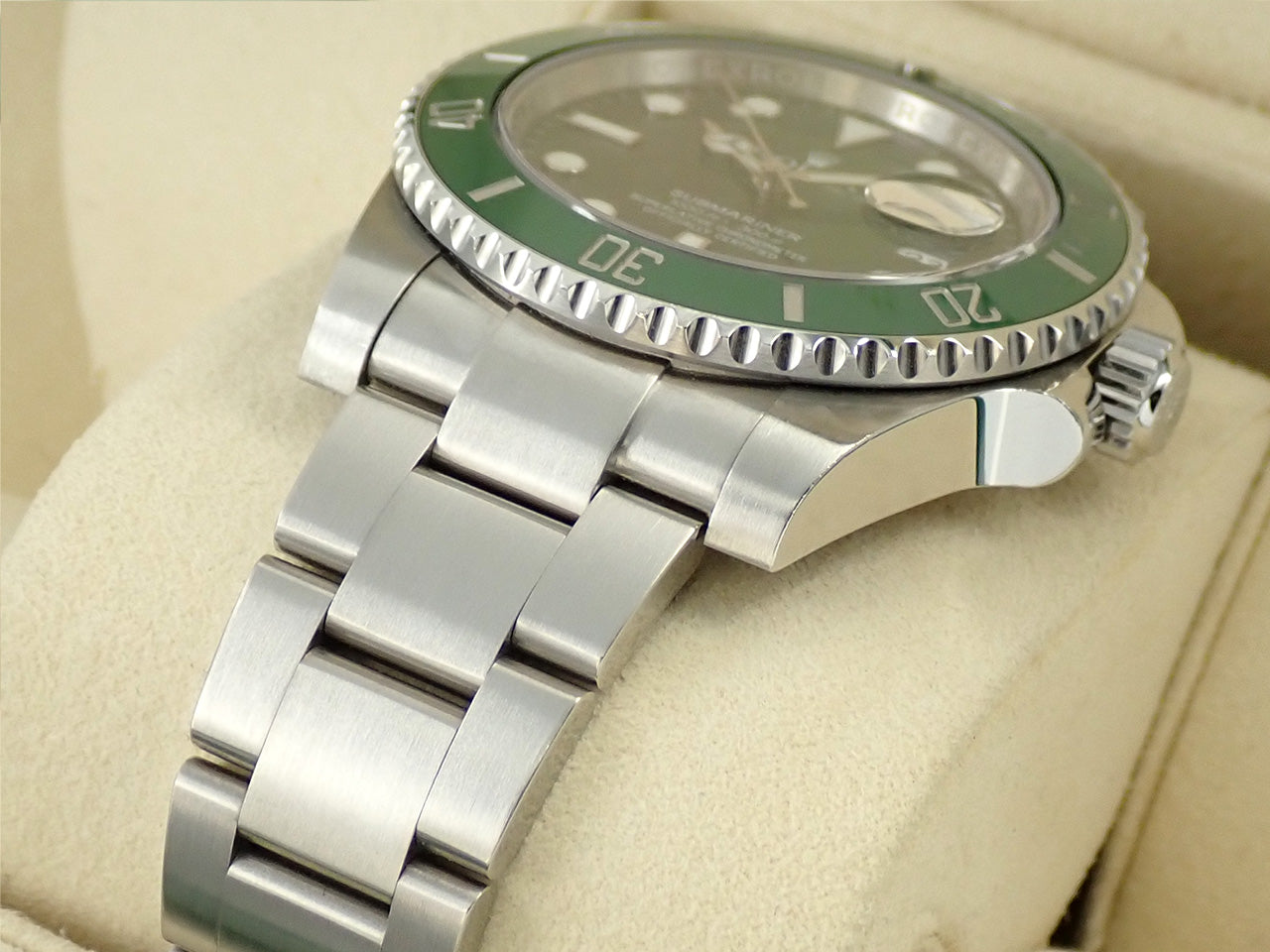 Rolex Submariner Date Ref.116610LV SS Green Dial