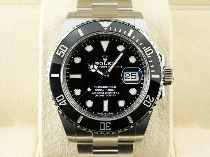 ロレックス サブマリーナー デイト Ref.126610LN ステンレススチール ブラック文字盤