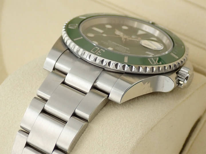 ロレックス サブマリーナー デイト Ref.116610LV ステンレススチール グリーン文字盤