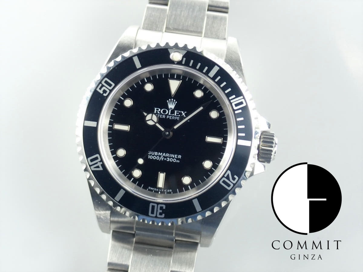 ロレックス サブマリーナー Ref.14060 ブラック文字盤 中古 submariner-426