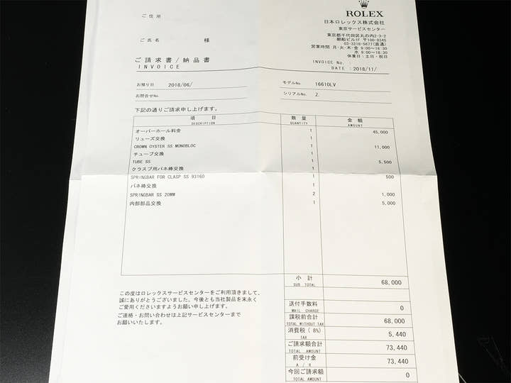 ロレックス サブマリーナー デイト Ref.16610LV ステンレススチール ブラック文字盤