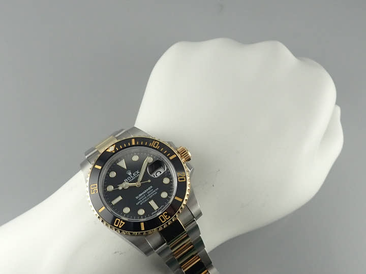 ロレックス サブマリーナー Ref.116613LN ブラック文字盤 中古 submariner-428