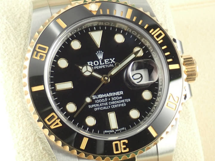 ロレックス サブマリーナー Ref.116613LN ブラック文字盤 中古 submariner-428