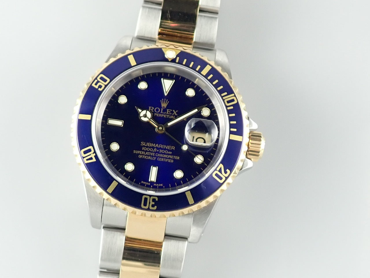 Rolex Submariner combination model blue sub Y serial number &lt;warranty, box, etc.&gt;