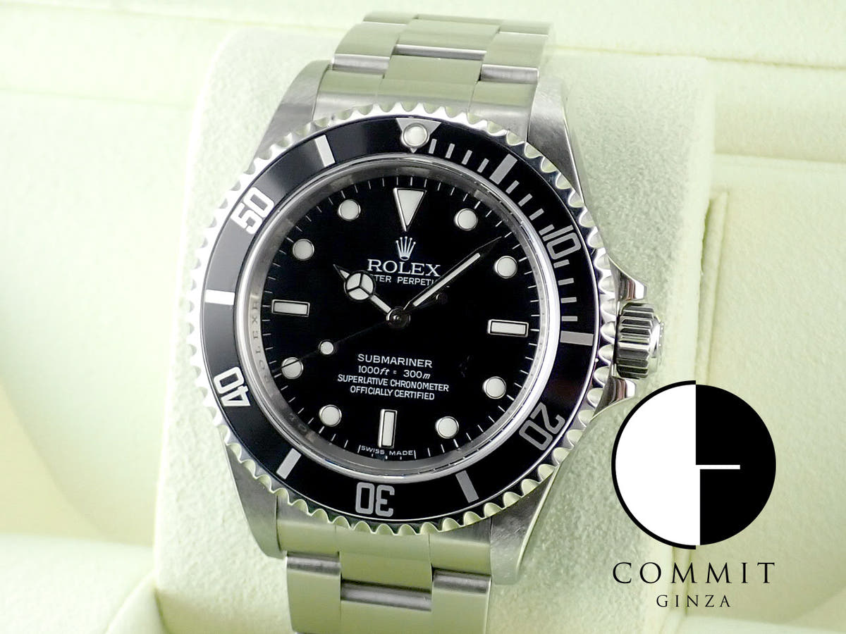 ロレックス サブマリーナー Ref.14060M ブラック文字盤 中古 submariner-433