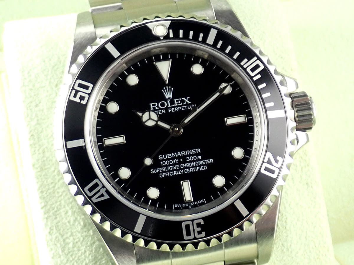 ロレックス サブマリーナー Ref.14060M ブラック文字盤 中古 submariner-433