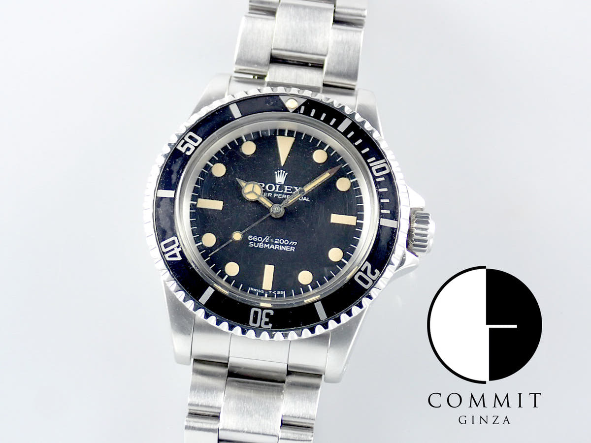 ロレックス サブマリーナー Ref.5513 ブラック文字盤 中古 submariner-434