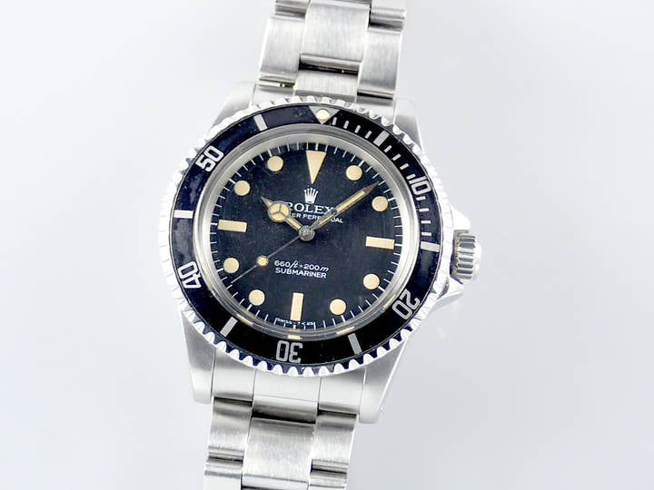 ロレックス サブマリーナー Ref.5513 ブラック文字盤 中古 submariner-434