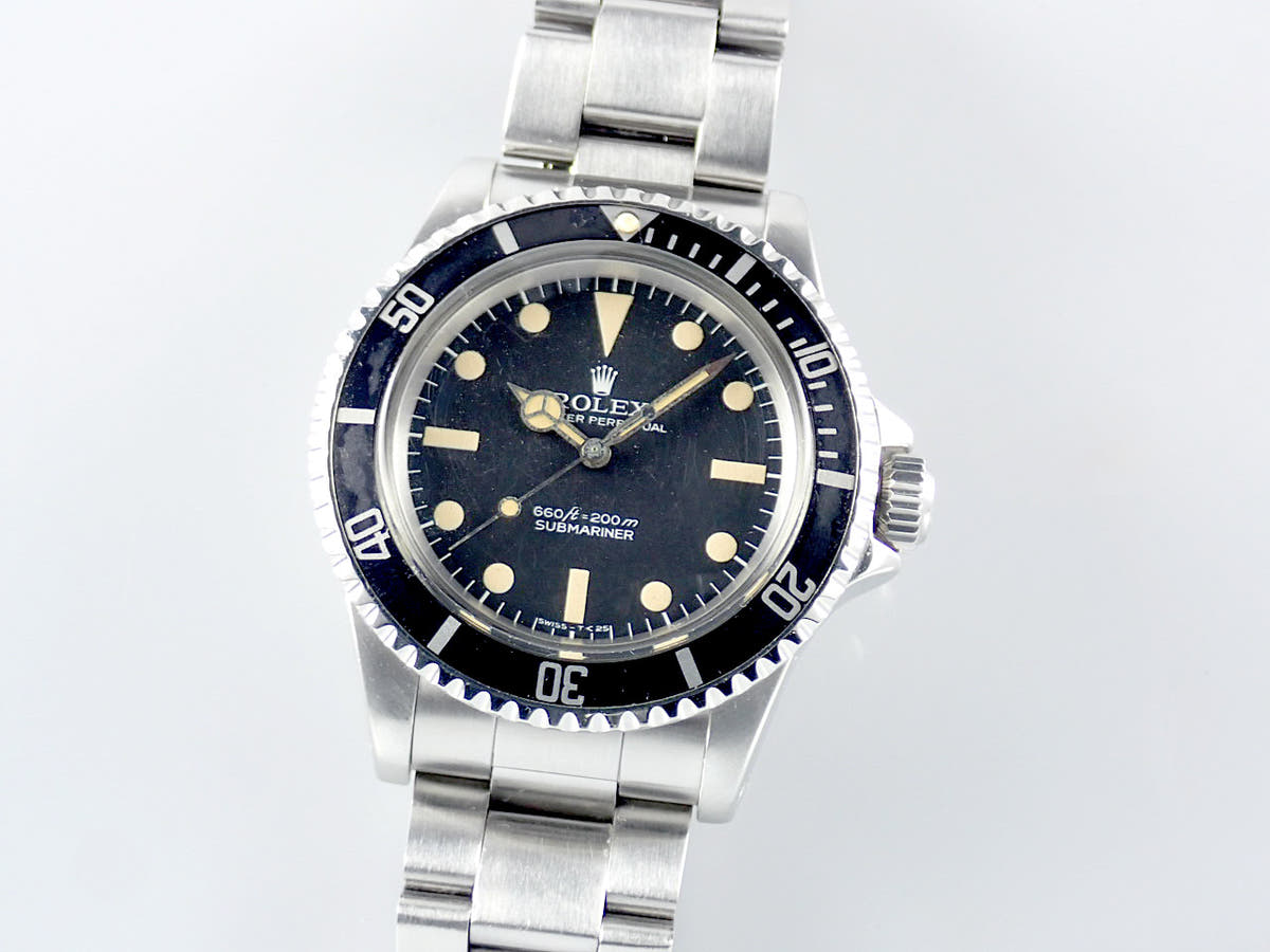 ロレックス サブマリーナー Ref.5513 ブラック文字盤 中古 submariner-434