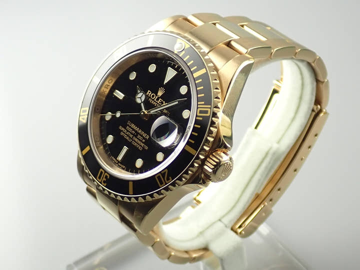 ロレックス サブマリーナー Ref.16618 ブラック文字盤 中古 submariner-451