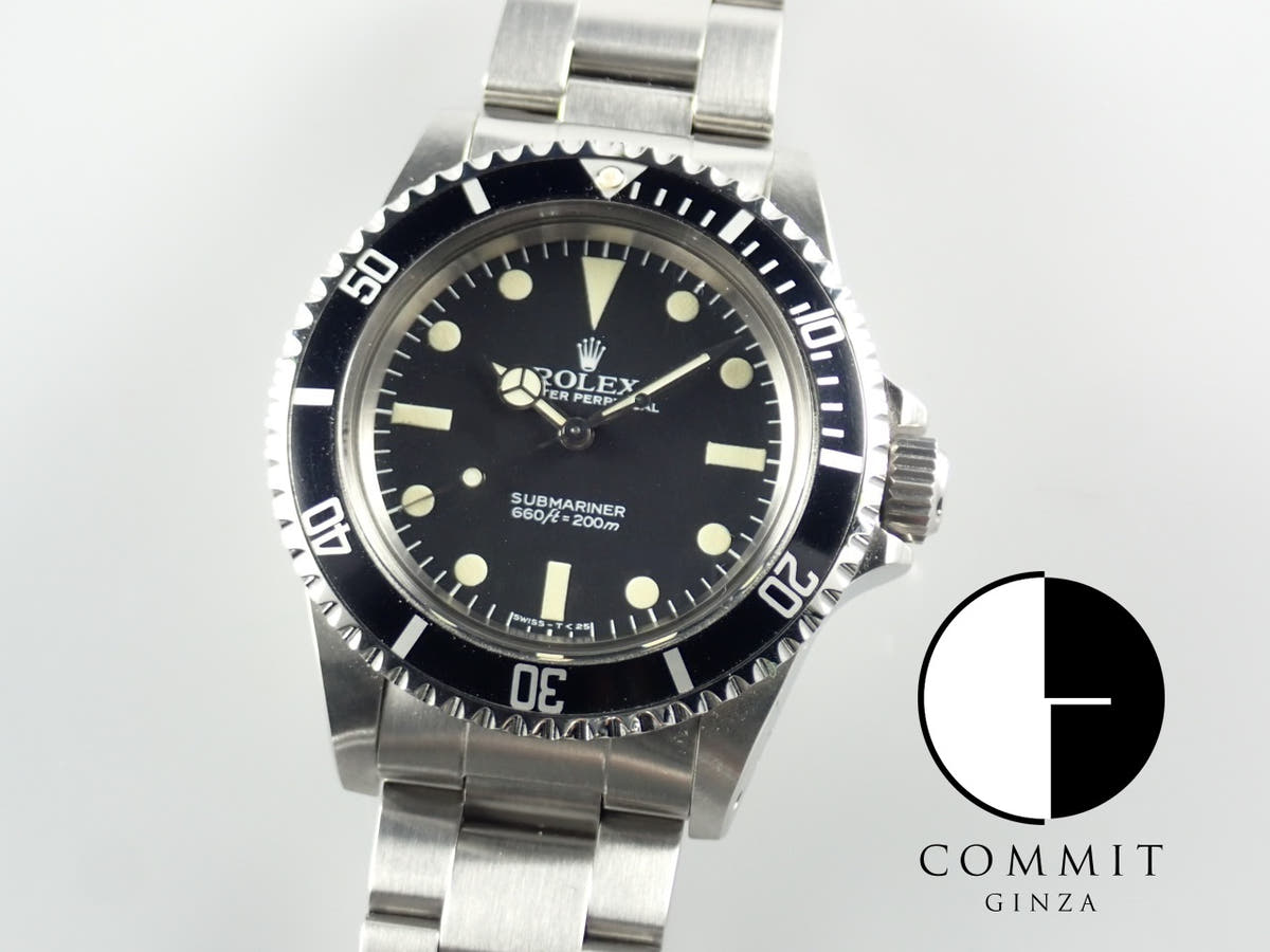 ロレックス サブマリーナー Ref.5513 ブラック文字盤 中古 submariner-452