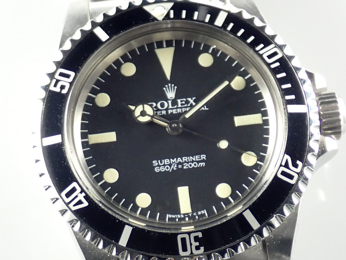 ロレックス サブマリーナー Ref.5513 ブラック文字盤 中古 submariner-452