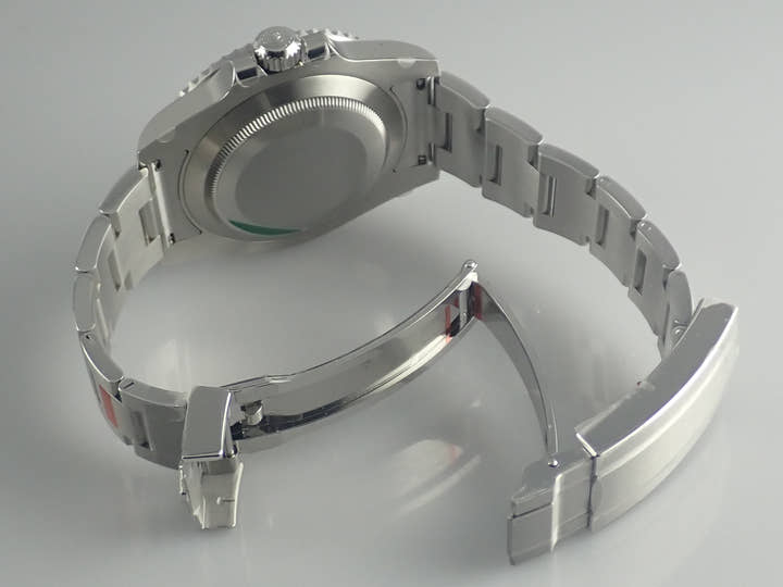 ロレックス サブマリーナー Ref.116610LV グリーン文字盤 未使用 submariner-453