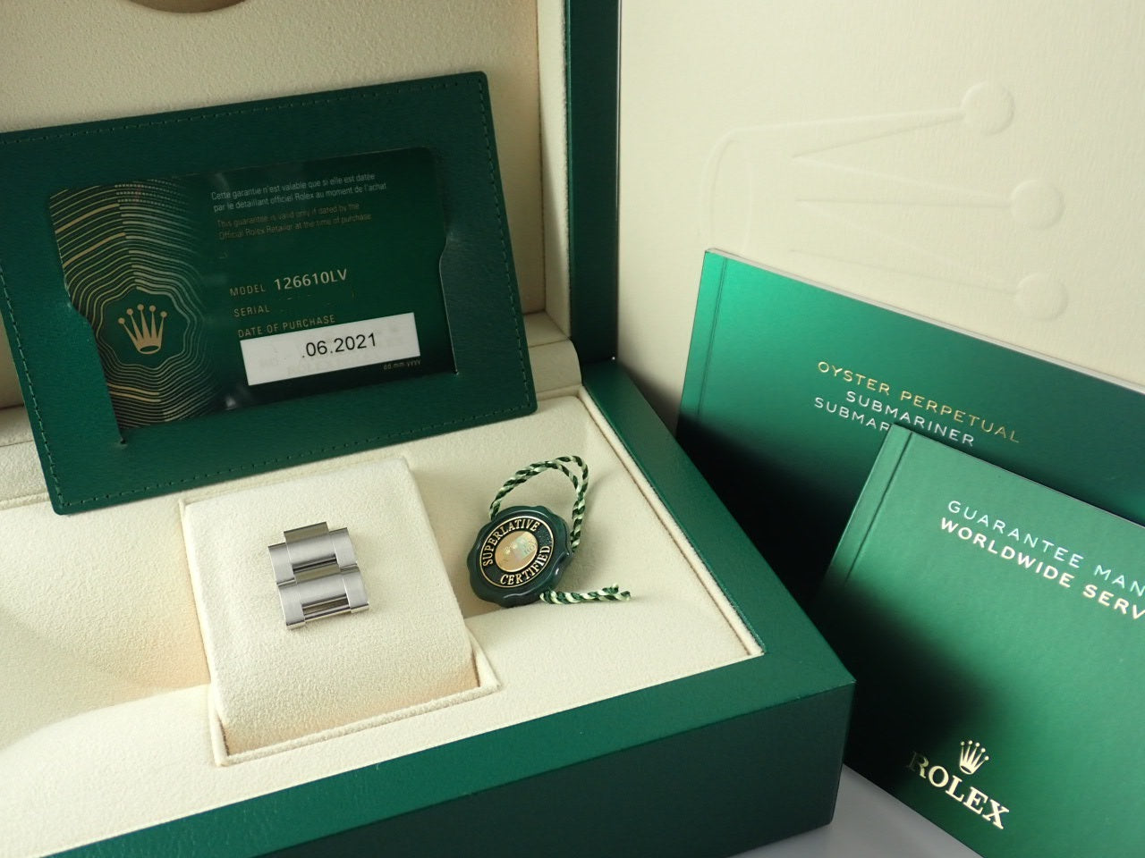 Rolex New Submariner Date Green [Unused] &lt;New warranty, box, etc.&gt;