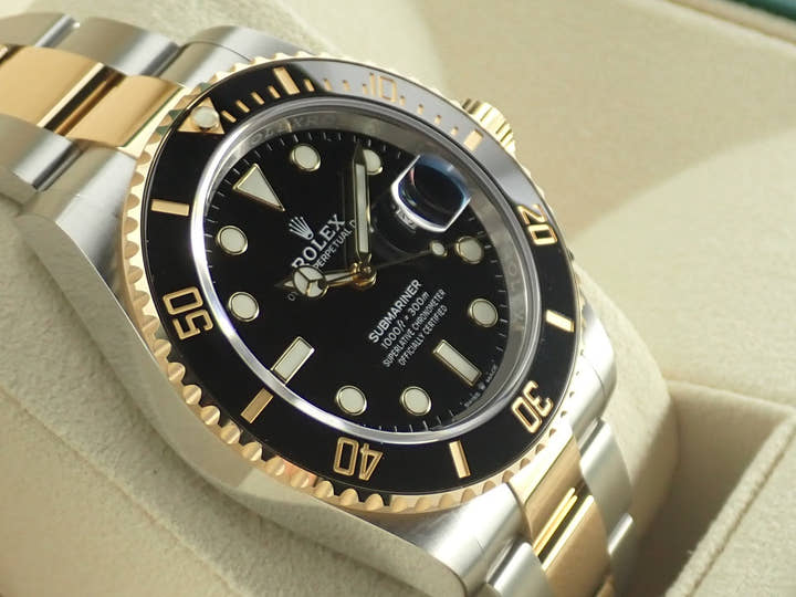 ロレックス サブマリーナー Ref.126613LN ブラック文字盤 未使用 submariner-458