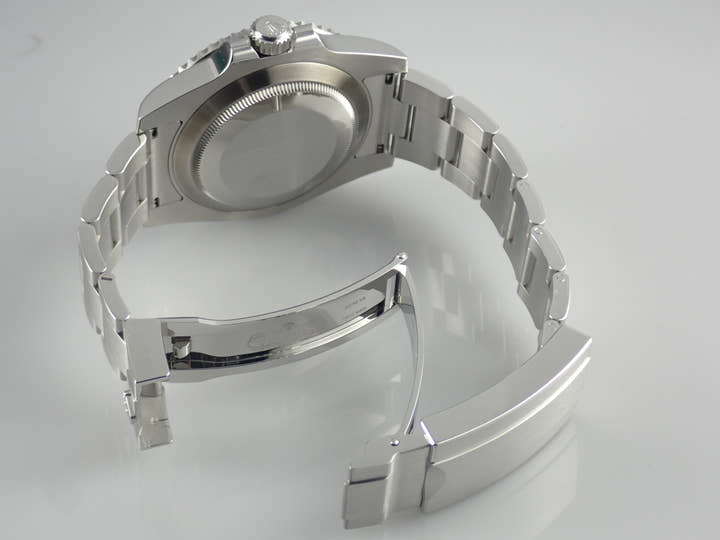 ロレックス サブマリーナー Ref.116610LV グリーン文字盤 未使用 submariner-459