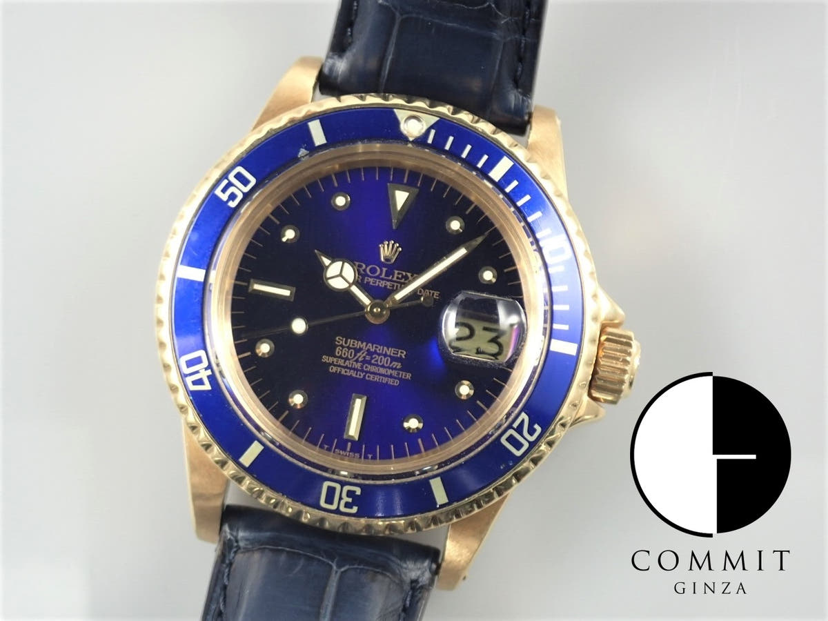 ロレックス サブマリーナー Ref.1680/8 ブルー文字盤 中古 J23ONYEN