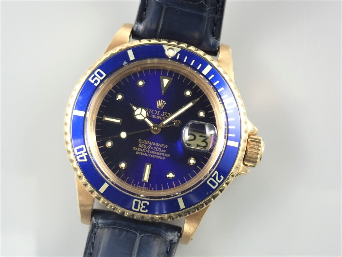 ロレックス サブマリーナー Ref.1680/8 ブルー文字盤 中古 J23ONYEN